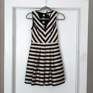 Banana Republic petite fit and flare dress